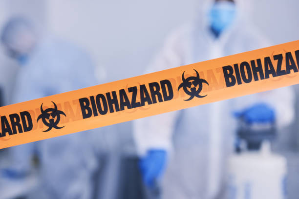Professional Biohazard Cleanup technician working in Wayne, OH
